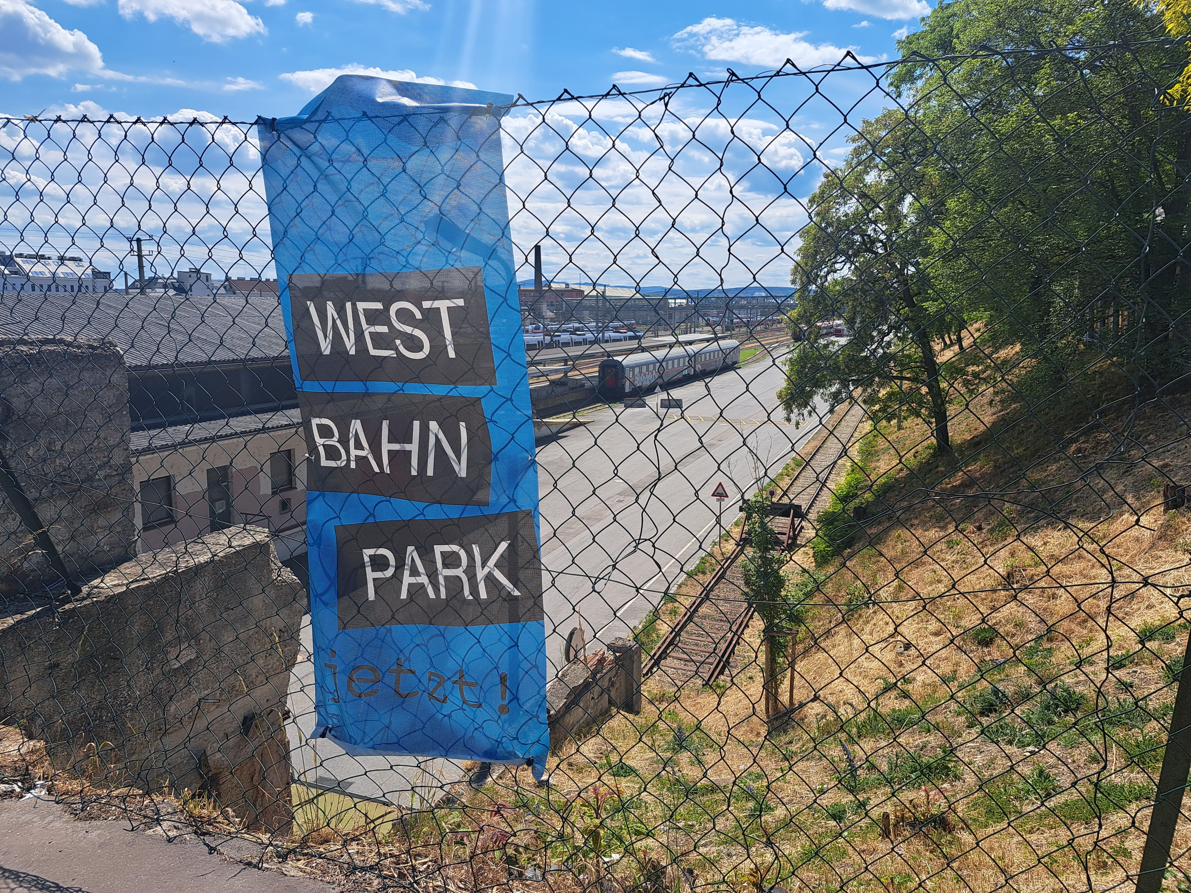 Westbahnpark in Wien